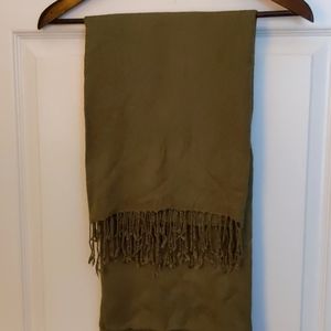 Olive Green Fashion Scarf